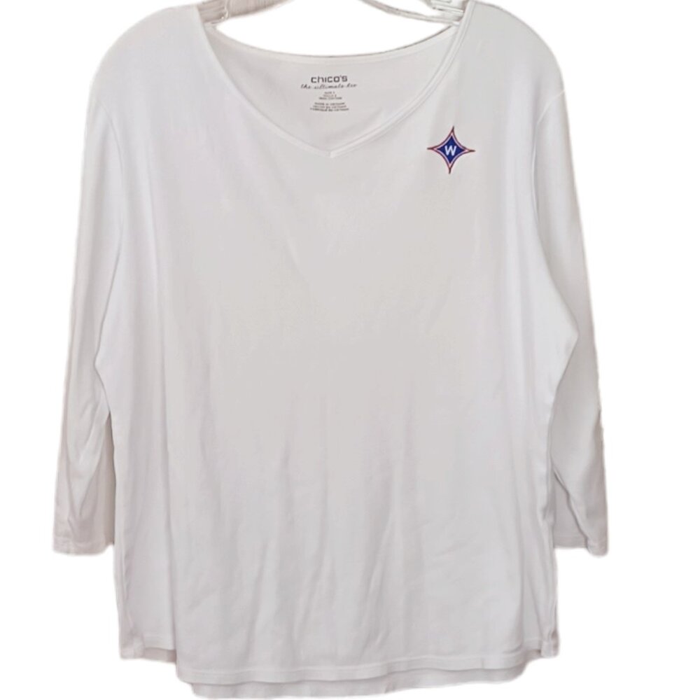 Chico's White Top Size XL
